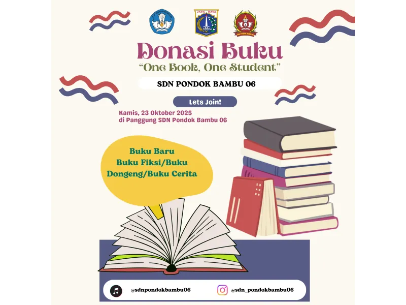 Donasi Buku One Book One Student